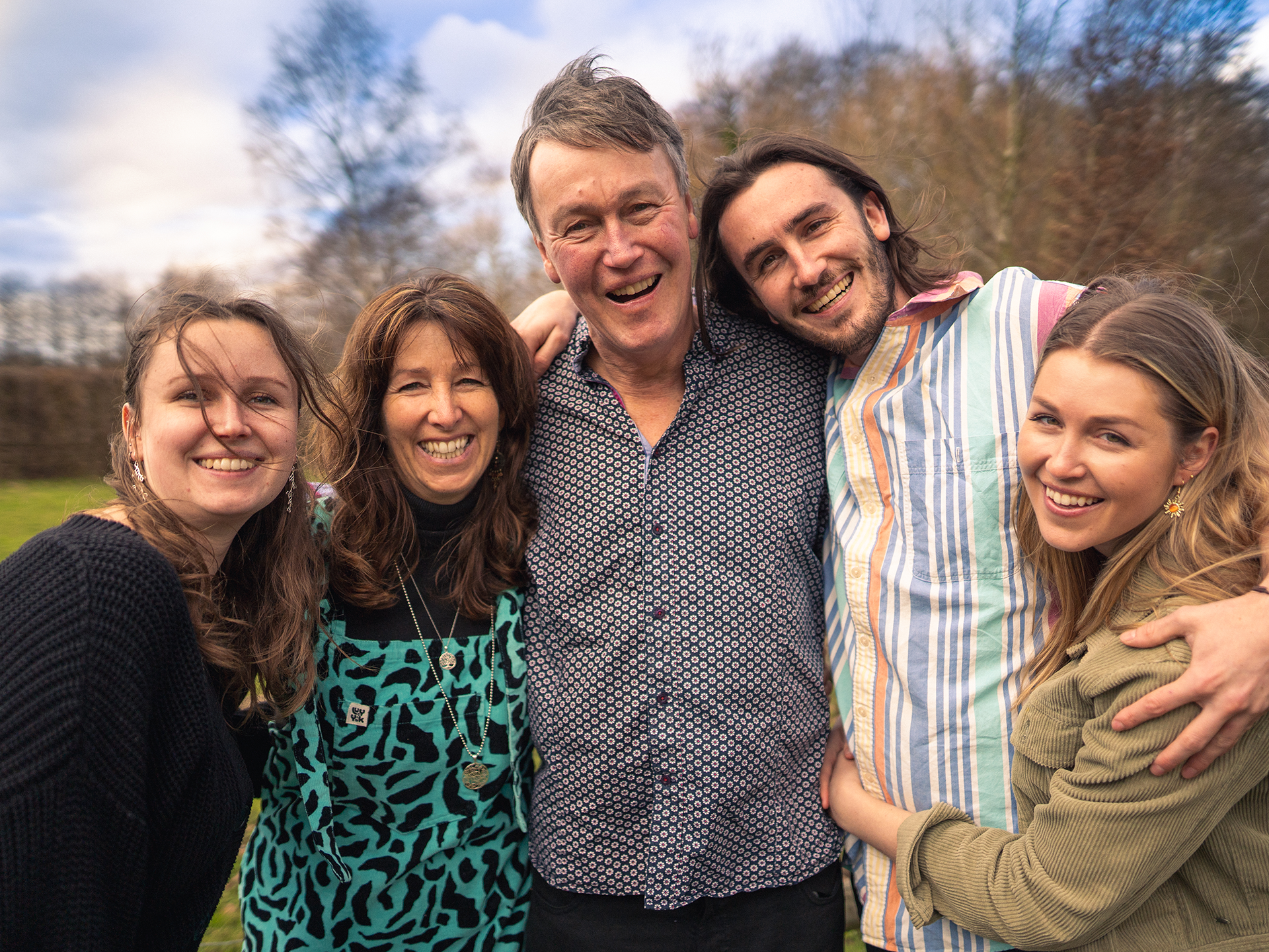 Jameson family smiling