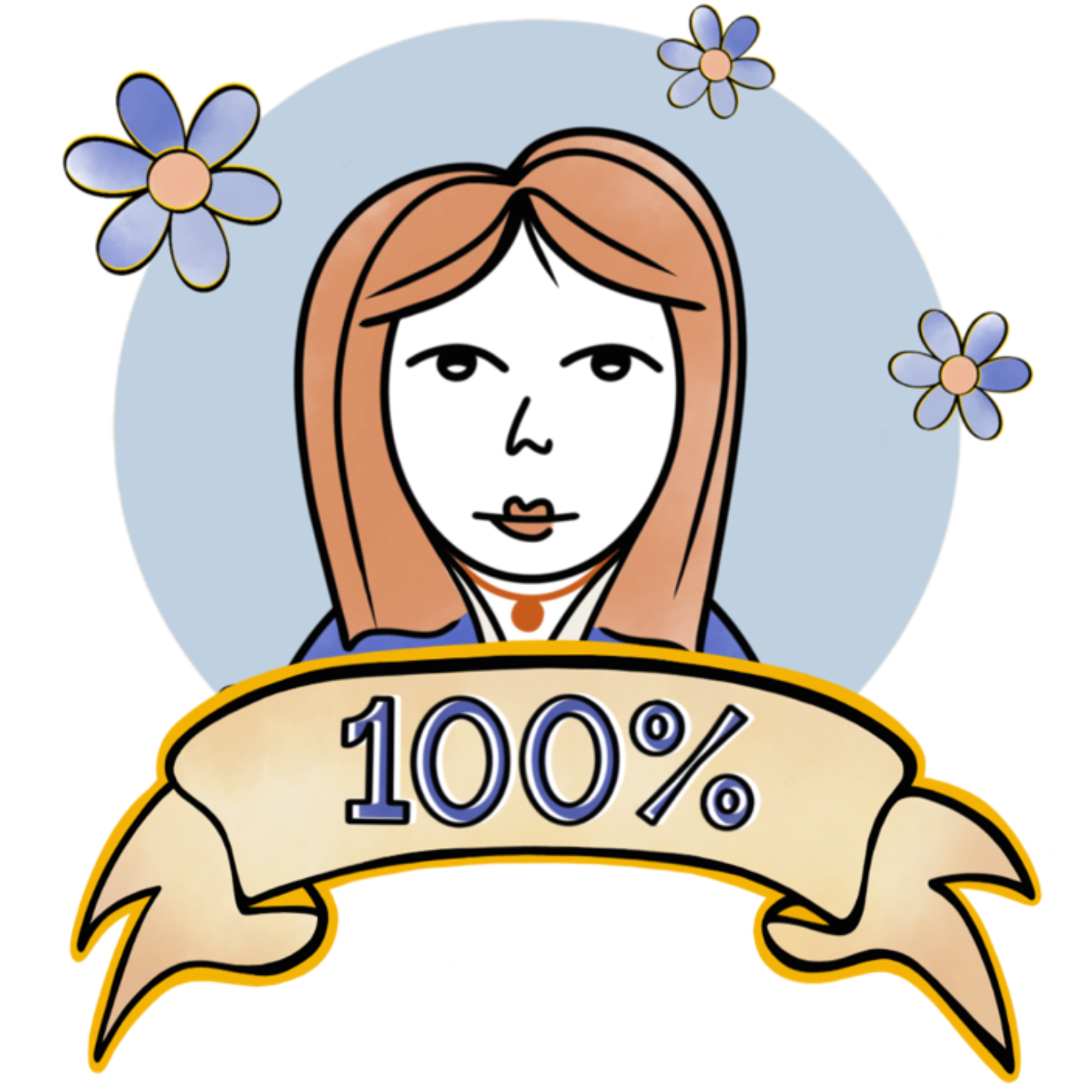 100 satisfaction guarantee illustration