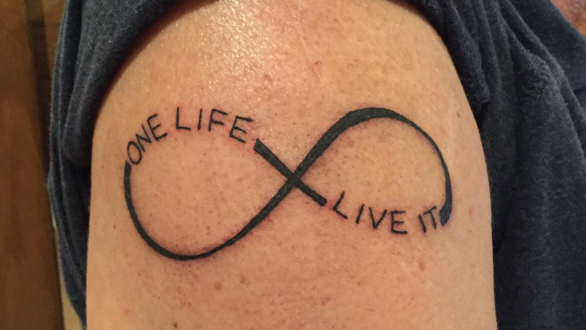 Paul one life live it tattoo