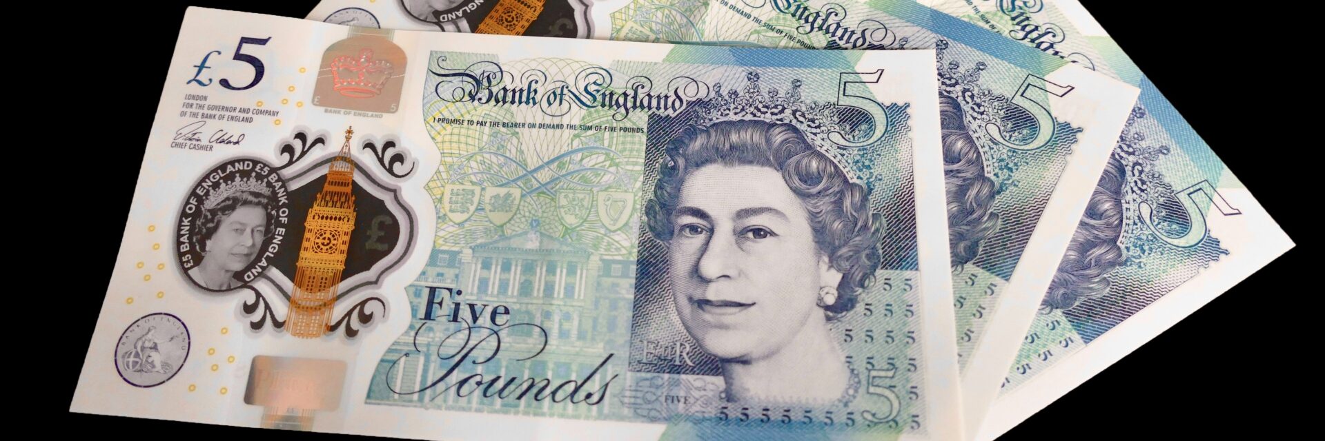 Five pound notes