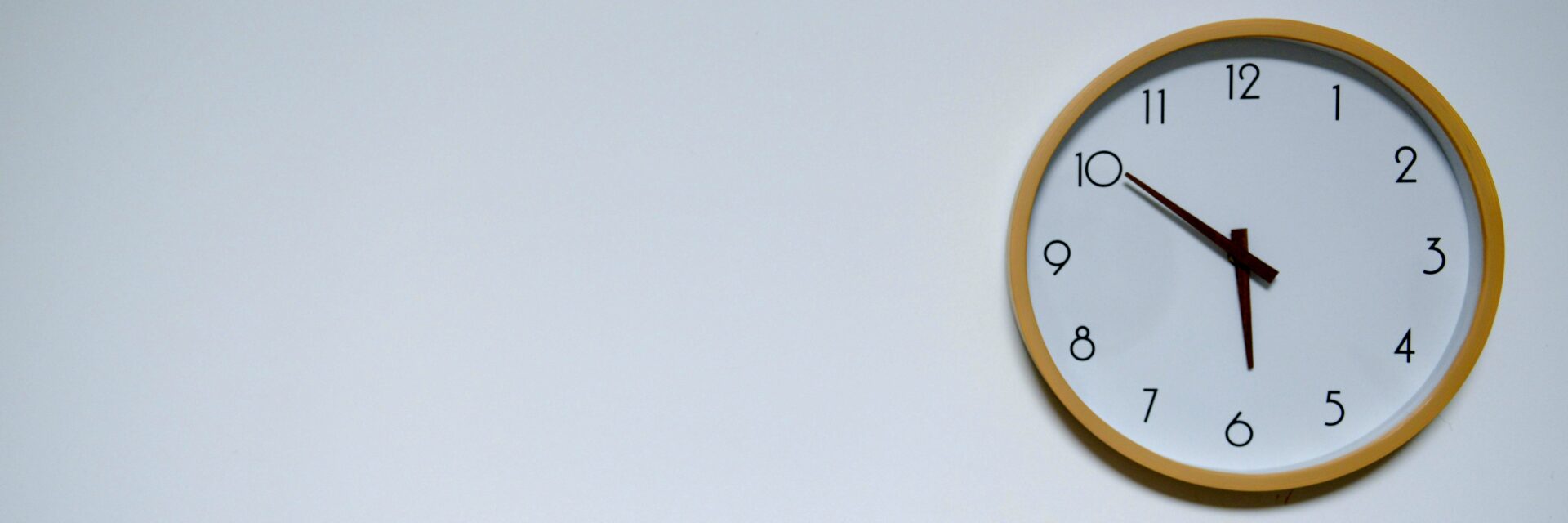 Clock on the wall