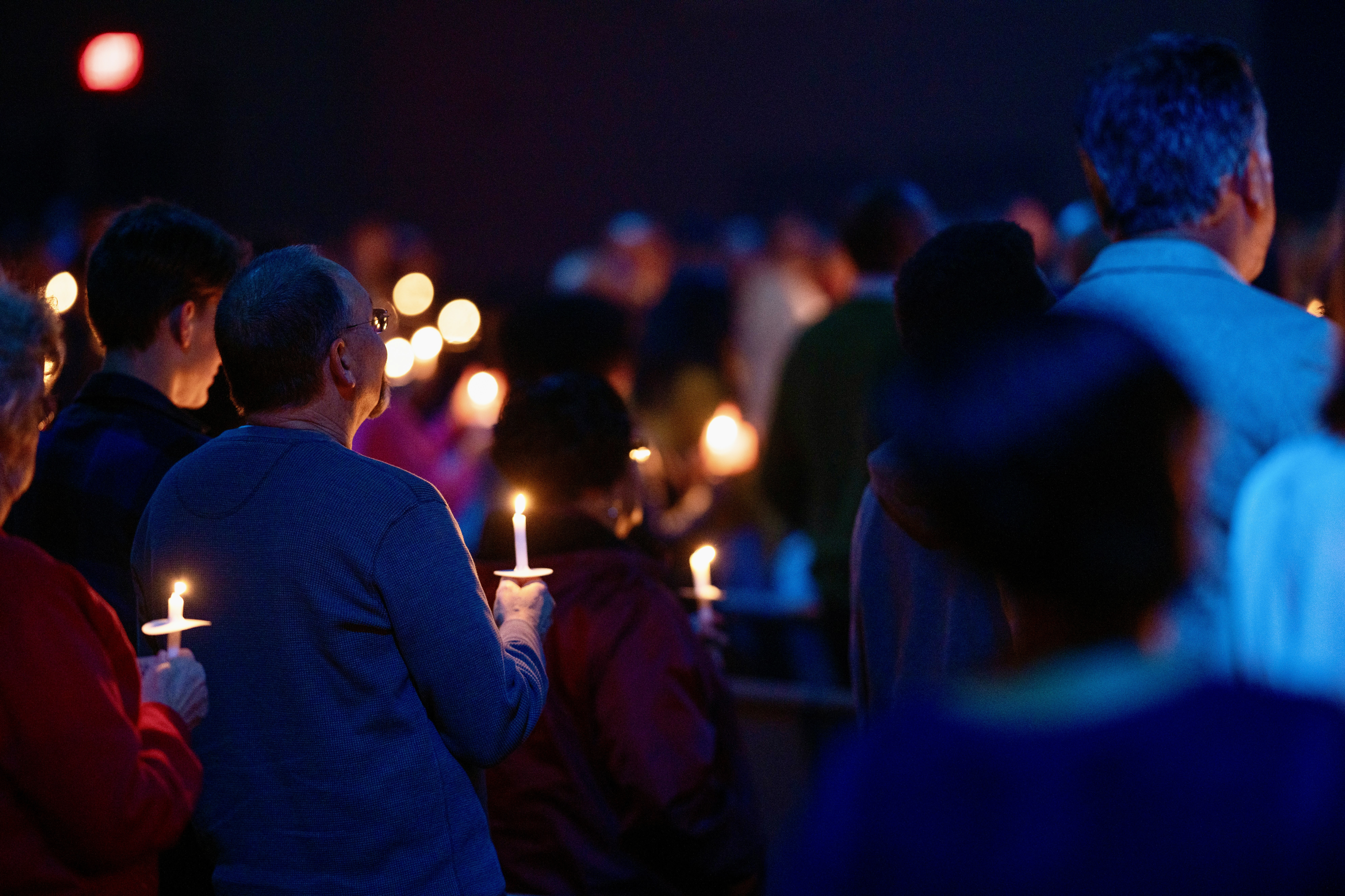 Celebrity Funerals: Inside Iconic Farewells 3 Group vigil