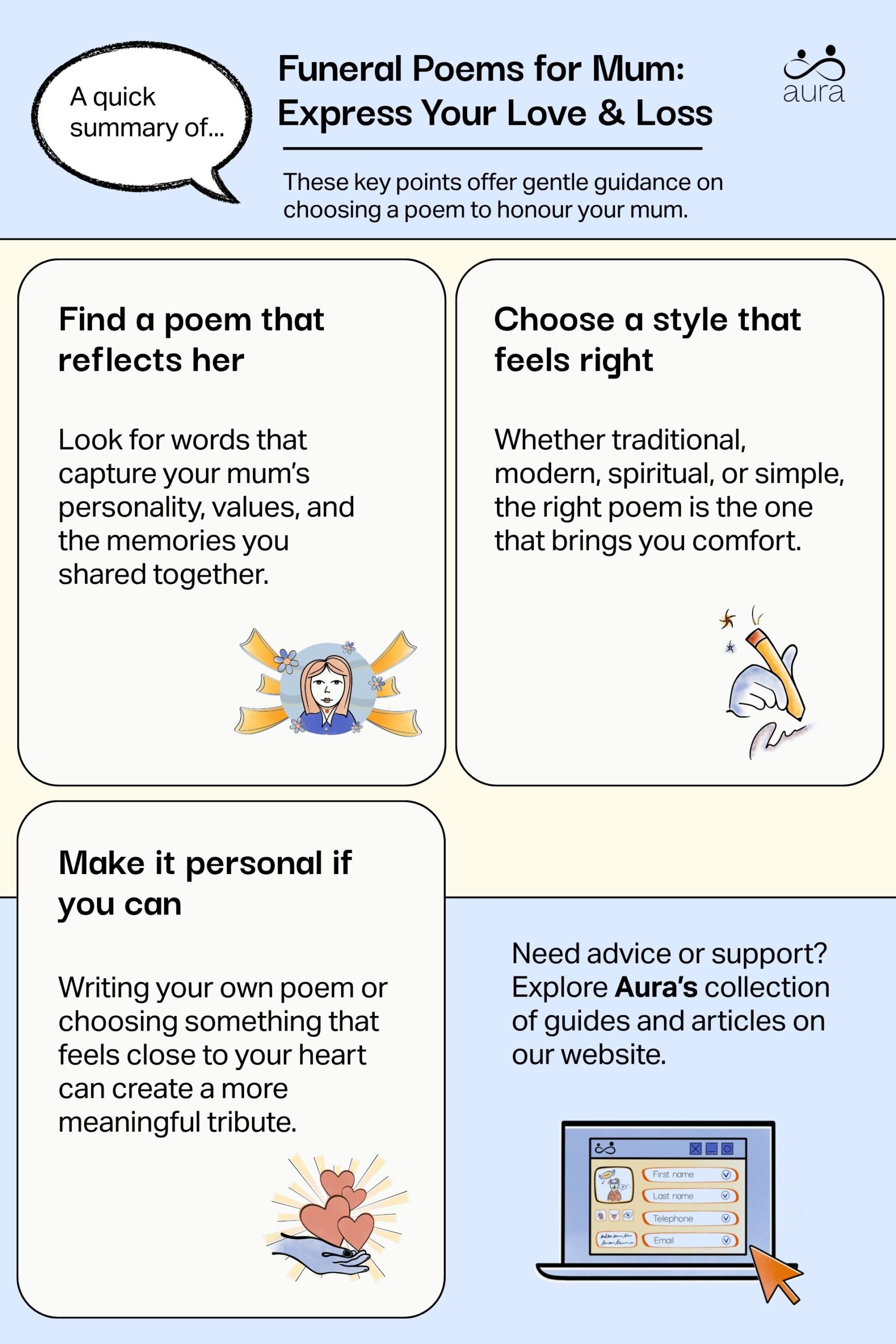 Funeral Poems for Mum: Express Your Love & Loss 5 Funeral Poems for Mum Express Your Love Loss scaled.jpg