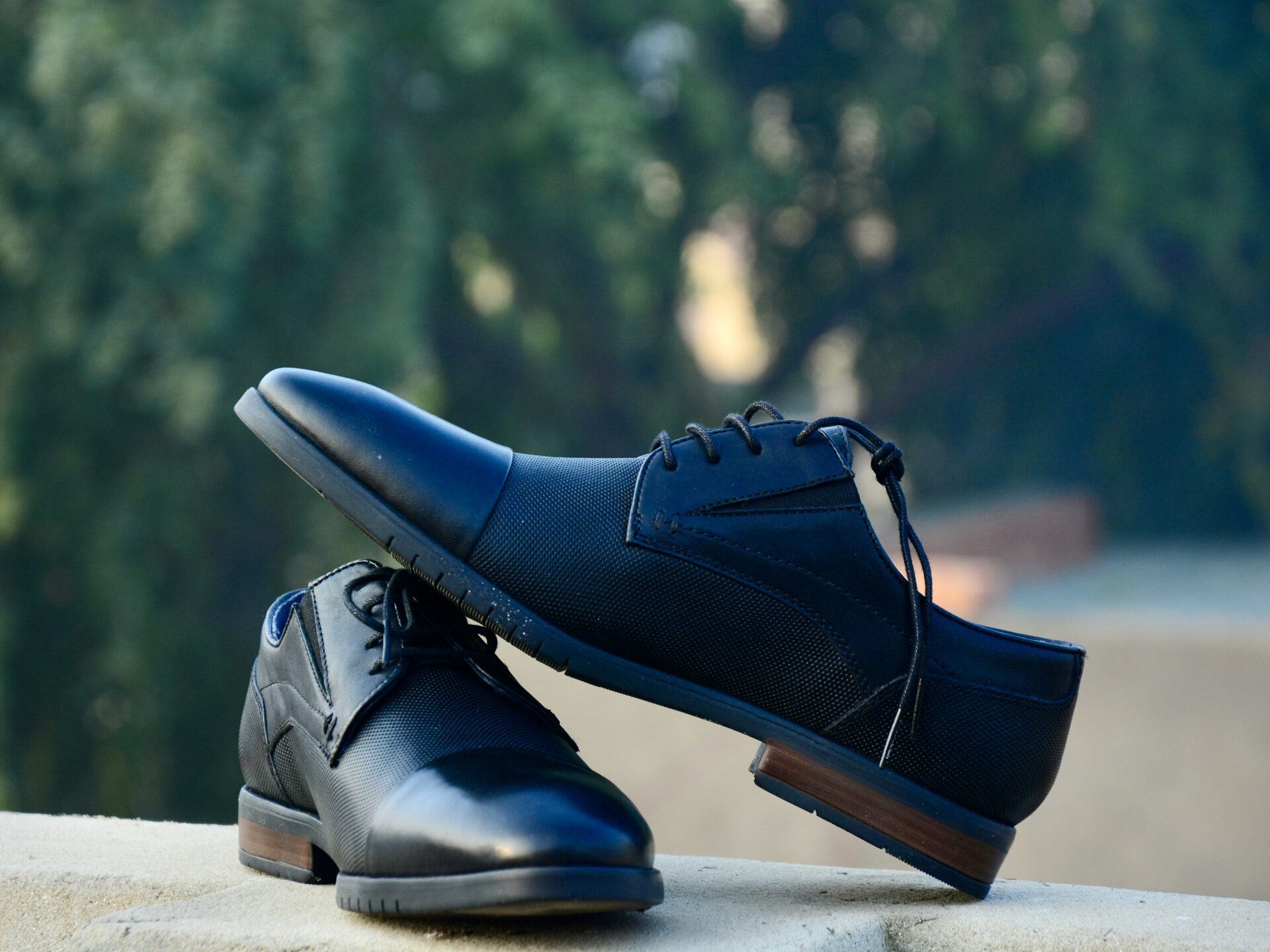 Dress shoes funeral