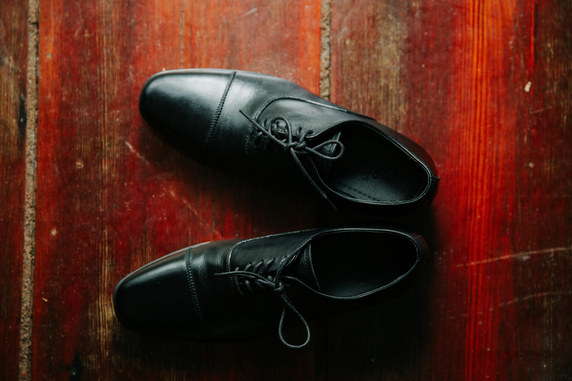Smart black shoes