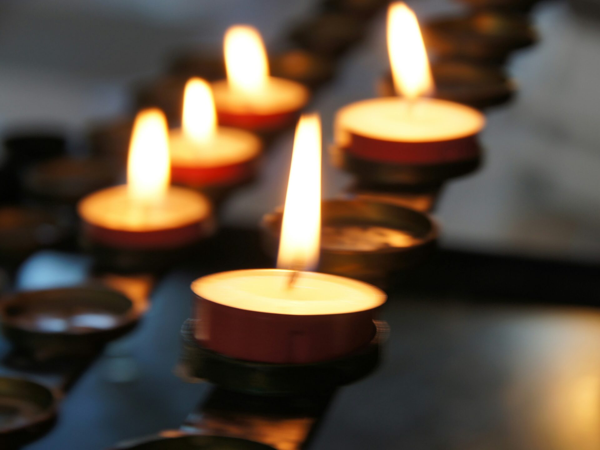 Funeral candles